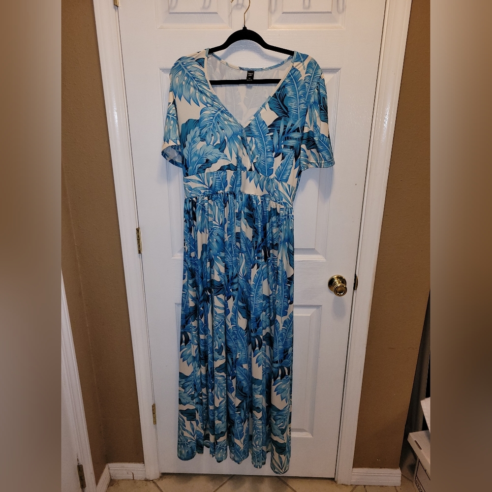 Shein curve 1x maxi dress